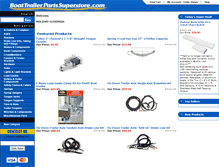 Tablet Screenshot of boattrailerpartssuperstore.com